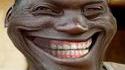 Black troll face