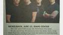 Concert de Nickelback
