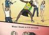 Quand Usan Bolt finit en 9.8 secondes