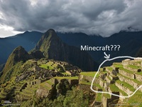 Minecraft IRL ?