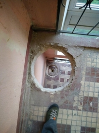 Quand tu fais tomber quelque chose de lourd