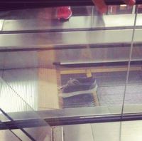 Accident dans l'escalator