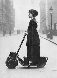 Trottinette motorisée de 1916