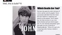 Quel Beatles êtes-vous?