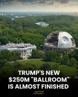 Trump fait construire une salle de bal à la Maison Blanche