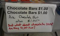 Barres chocolatées