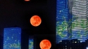 La "super lune bleu rouge"