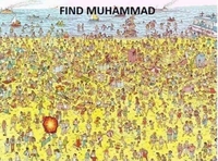 Ici, il ne faut chercher ni Charlie, ni Waldo, mais Mohamed...