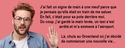 J'ai fait un signe de main...