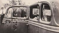 L'auto où Bonnie Parker & Clyde Barrow trouvèrent la mort