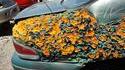 Voiture ayant pris un coup de chaud
