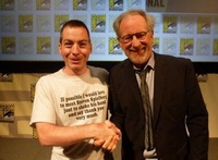 Steven Spielberg et un fan