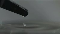 La tension de l'eau