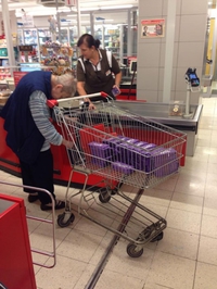 Passage en caisse