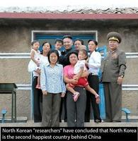 La Corée du Nord, le 2ème pays le plus heureux du Monde