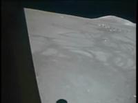 Décollage de la Lune, vu de l'intérieur du module lunaire