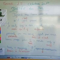 La dictée de Maître Jul