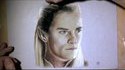 Portrait accéléré de Legolas - The hobbit (Speed draw)