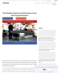 Je vais vous dire ce que vous devez faire
