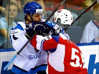 Baston avec le hockeyeur invisible