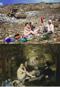 Déjeuner sur l'herbe, le retour