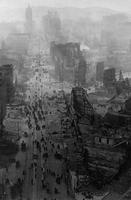 San Francisco, 1906, Market Street après le séisme et les incendies