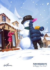 Les joies de l'hiver