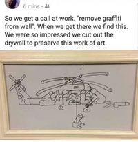 Kan on te demande d'effacer un graffiti