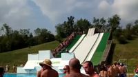 Toboggan aquatique