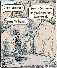 votre nom ou mot de passe est incorrect
