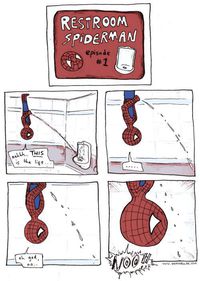 Spider-man au W.C