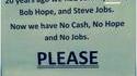 Travail, espoir et cash