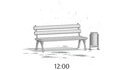Un banc, un jour