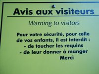 Avis aux visiteurs 