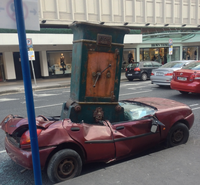 Et paf la voiture.