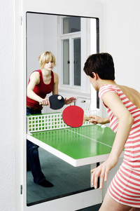 Porte ping-pong