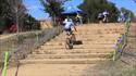 Overcoming stairs on a bike level master