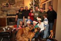 Photo de famille de Noël