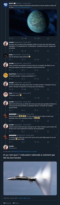 Exoplanètes et réseaux sociaux