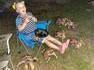 Manger dans le jardin en Australie