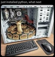 ok, j'ai installé le python dans le PC, et maintenant ?