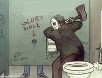 Les glory holes ne sont pas conseillés pendant Halloween 