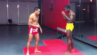 Démonstration de low kick
