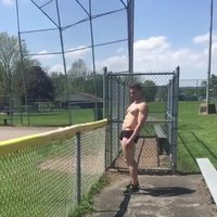 Un athlète, une barrière