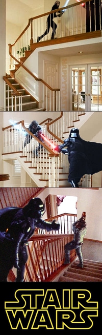 Stair Wars