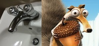 Scrat le robinet