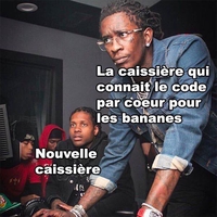 Pendant ce temps, à la caisse 2...
