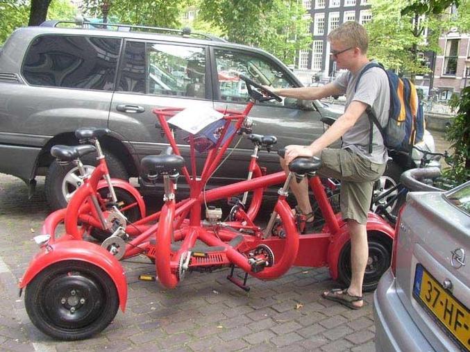 Un vélo pour famille nombreuse.