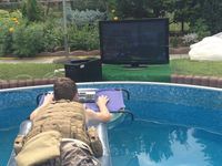 Gamer en vacances