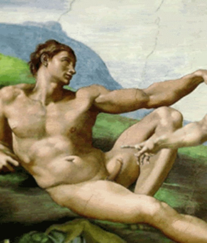 Un detail de la chapelle Sextine
